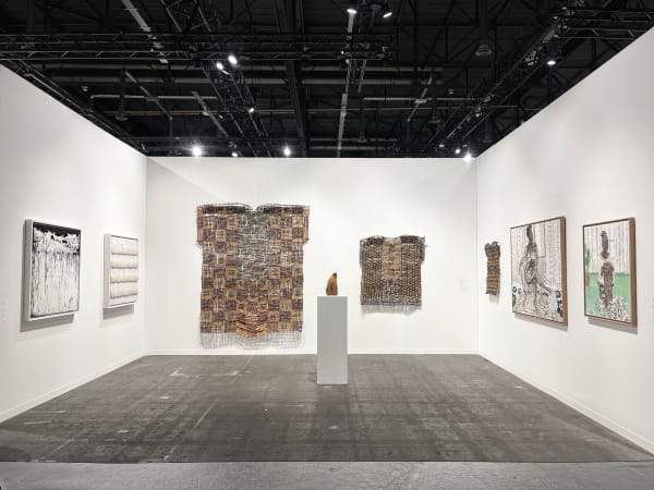Group show of Mouhcine Rahaoui, Salifou Lindou and Ozioma Onuzulike at Art Genève. AFIKARIS Gallery, Paris