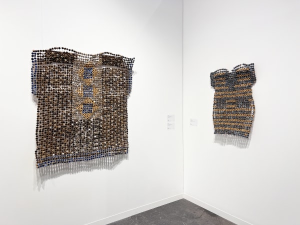 Ozioma Onuzulike's work at Art Genève 2025 on AFIKARIS Gallery's booth