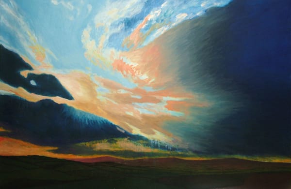Kit Glaisyer, Sunburst above the Marshwood Vale