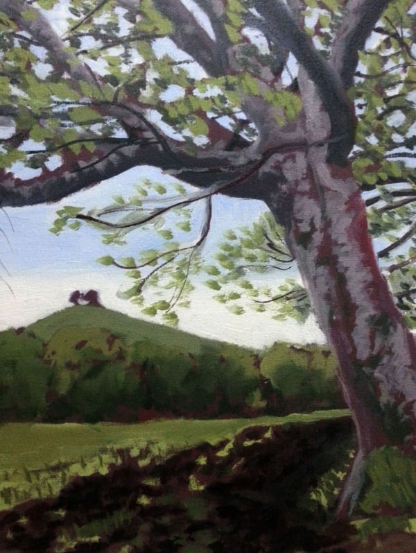 Kit Glaisyer, The tree under Colmers Hill