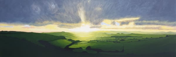 Kit Glaisyer, A dramatic evening on Eggardon Hill