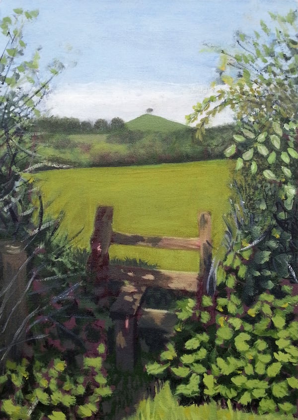 Kit Glaisyer, On a walk to Colmers Hill