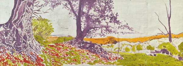 Kit Glaisyer, The Offwell Valley study #2, 2022