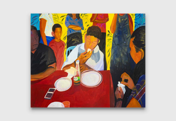 Mikey Yates Balut, 2023 acrylic on canvas 104 x 127 cm / 41 x 50 inches 107 x 129.5 cm / 42 1/8 x 51 inches (framed)