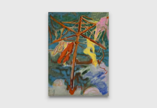 Blake Daniels Study for ‘Mogodu Mondays or the Departure of Angels’ no.I, 2023 pastel on hahnemühle velour 35 x 25.5 cm / 13 3/4 x 10 inches 46 x 39.5 cm / 18 1/8 15 1/2 inches (framed)