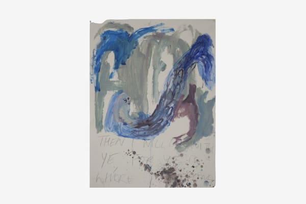 Renée Estée Sad waters, different oceans, secret fires 33, 2023 Oil paint, oil bar, wax, charcoal on paper. 60.5 x 45.5 cm 23 7/8 x 17 7/8 in