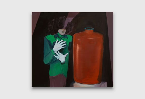 Jelena Telecki Plot, 2019 oil on linen 56 x 62 cm 22 x 24 3/8 inches