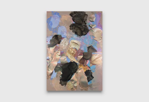 Andre Hemer Sky Painting #1, 2018 acrylic and pigment on canvas 185 x 130 cm 72 53/64 x 51 3/16 inches