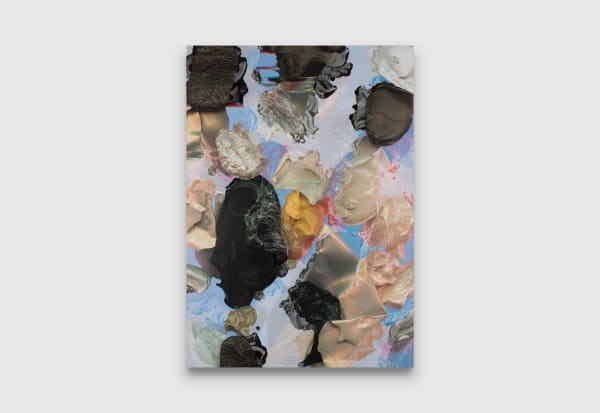 Andre Hemer Sky Painting #5, 2018 acrylic and pigment on canvas 185 x 130 cm 72 53/64 x 51 3/16 inches