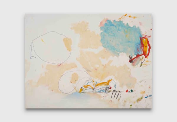 Marc Horowitz Reel 47., 2016 spray paint, oil, oil stick, marker, pencil on arches oil paper 57 x 76 cm