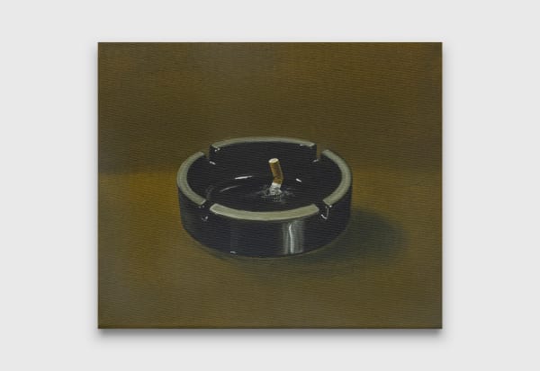 Mia Middleton Lounge III, 2022 oil on Italian cotton 25 x 30 cm 9 7/8 x 11 7/8 inches