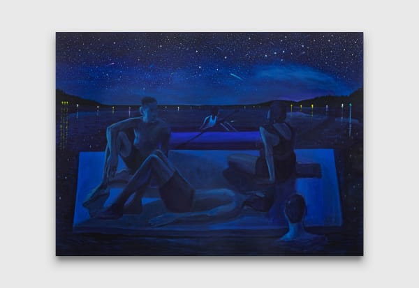 Mikey Yates Night Swim in Maine, 2023