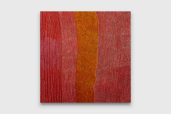 Kieren Karritpul Tracks in the Landscape, 2023 acrylic on canvas 200 x 198 cm 78 3/4 x 78 in