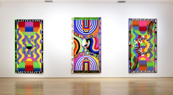 LAKWENA MACIVER JUMP PAINTINGS; PART 1 – Vigo Gallery, London