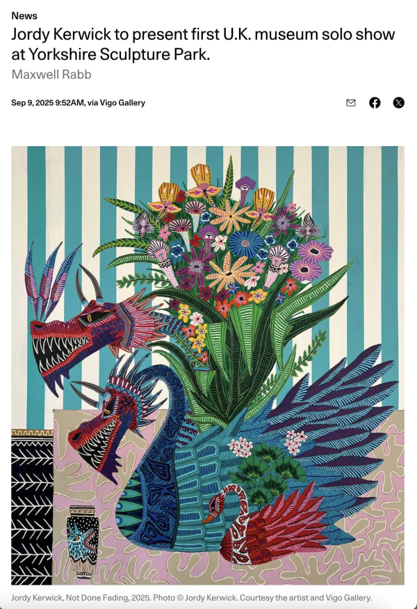 Jordy Kerwick at Yorkshire Sculpture Park