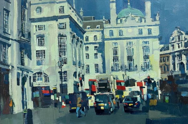 'Towards Piccadilly' by Hashim Akib