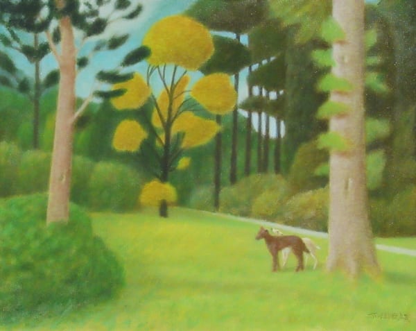 James Tweedie RGI The Still Glade Oil on board 16 x 20"