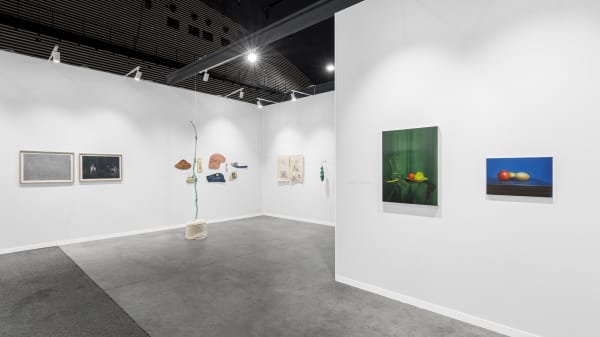 Vue de stand, Art Paris 2024, Galerie Les filles du calvaire