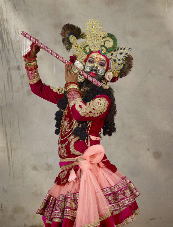 Charles Fréger, Krishna, Ras Leela, Delhi, Série Aam Aastha, 2019-2022