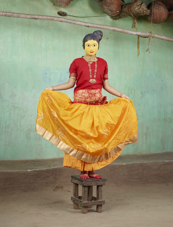 Charles Fréger, Sakhi, Seraikella Chhau, Seraikella Kharsawan , Jharkhand, Série Aam Aastha, 2019-2022