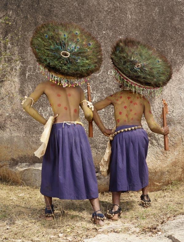 Charles Fréger, Gussadi #2, Gond Dipawali, Adilabad, Telangana, Série Aam Aastha, 2019-2022