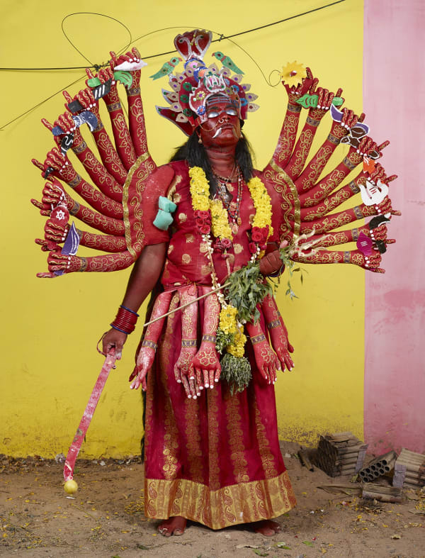 Charles Fréger, Sivappu, Kulasai dussehra, Udangudi, Tamil Nadu, Série Aam Aastha, 2019-2022