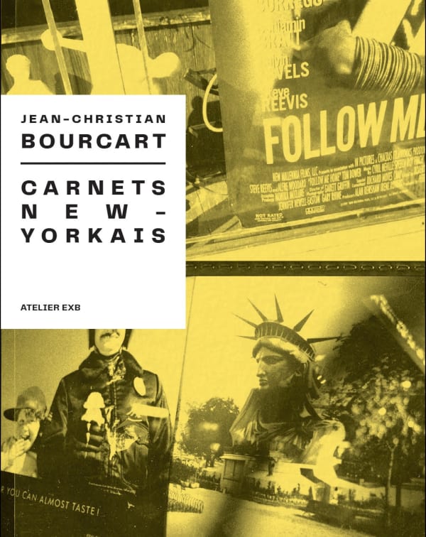15h : Rencontre & signature du livre "Carnets new-yorkais" / Conversation Jean-Christian Bourcart et Nathalie Chapuis 