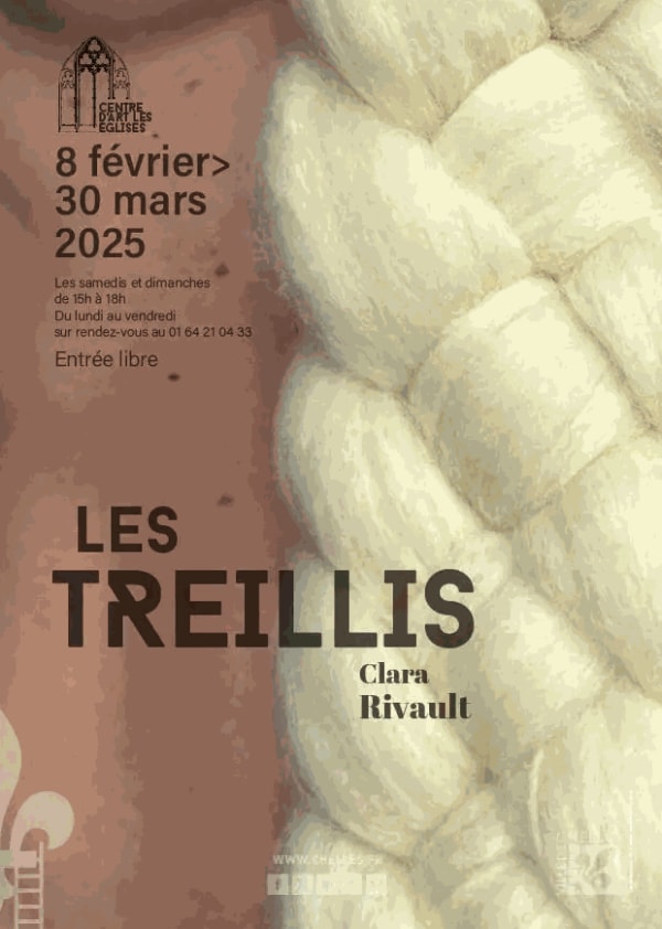 Clara Rivault | Les Treillis, Le centre d'art Les Eglises, Chelles, France