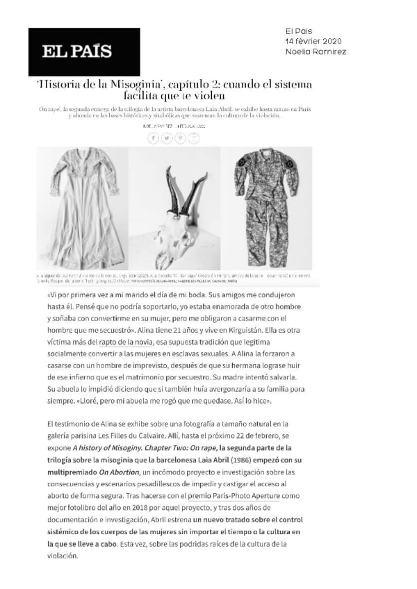 Cuando el sistema facilita que te violen