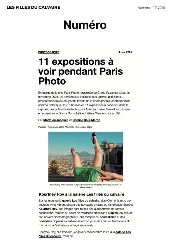 Kourtney Roy I Numéro