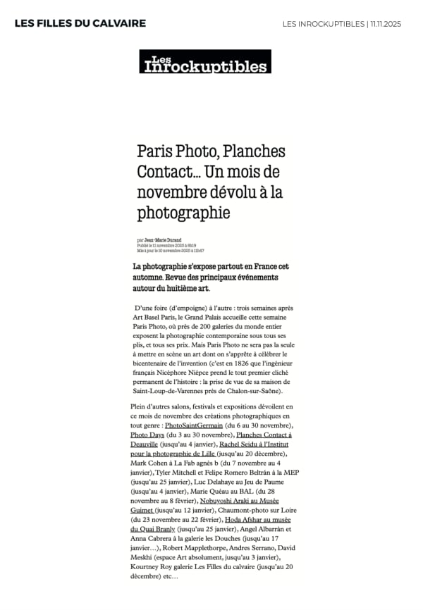 Kourtney Roy I Les Inrockuptibles