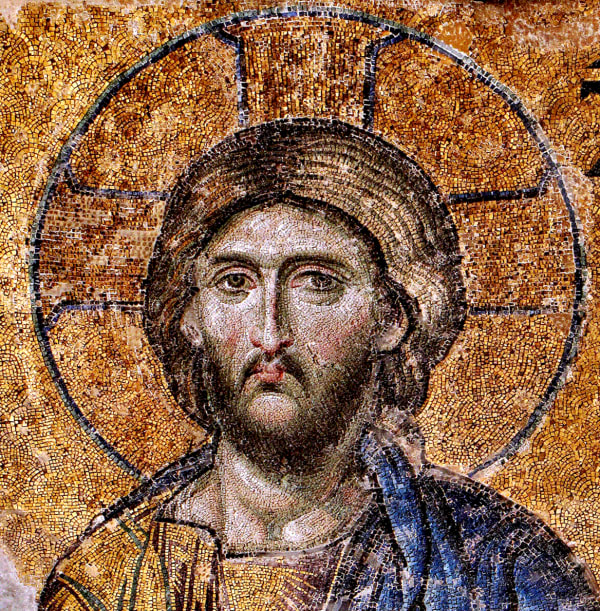 Christ Pantocrator, c.1261 (detail) The Deesis Mosaic from Hagia Sophia, Istanbul