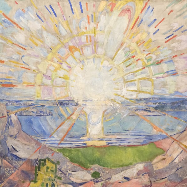 Edvard Munch. The Sun, 1916 (detail) © University of Oslo