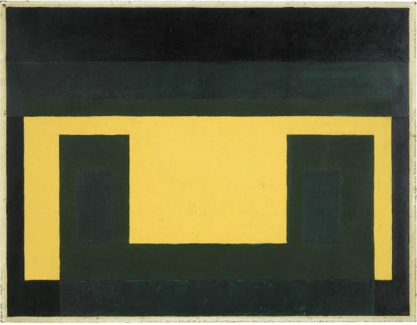 Josef Albers. Naples Yellow Center, 1948 © Frist Art Museum