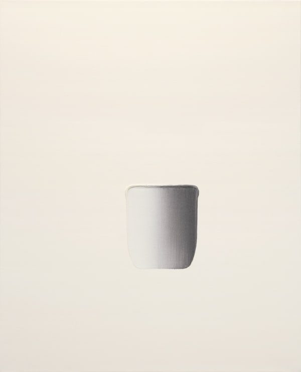 Lee Ufan Dialogue, 2010 Oil on canvas 162 x 130 cm