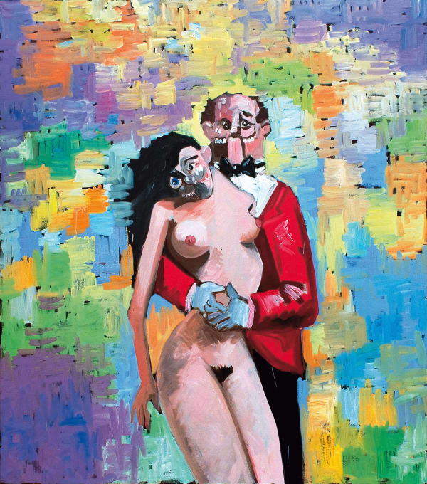 George Condo Impressions of Rodrigo, 2008 Oil on canvas 215,9 x 190,5 cm