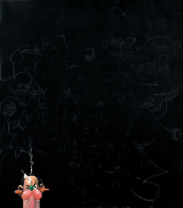 George Condo Crime and punishment, 2008 Oil on canvas 215,9 x 190,5 cm