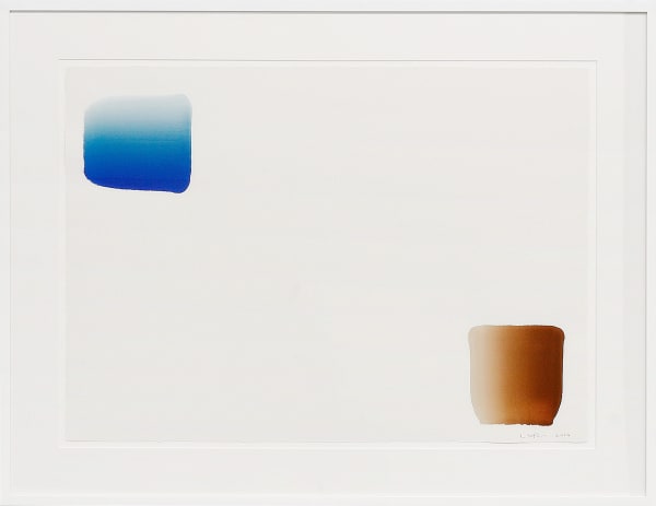 Lee Ufan Dialogue, 2010 Watercolor on paper 72 x 105 cm