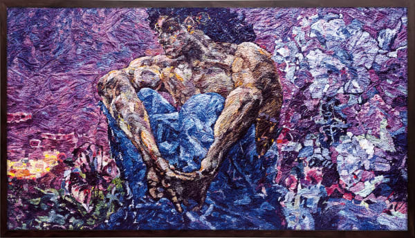 Vik Muniz Demon, after Vrubel, 2007 Chromogenic print mounted on aluminum Small size: 122 × 216 cm Large size: 167 × 302 cm