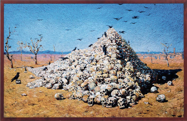 Vik Muniz The Apotheosis of war, after Vereshchagin, 2007 Chromogenic print mounted on aluminum Small size: 122 × 188 cm Large size: 180 × 282 cm