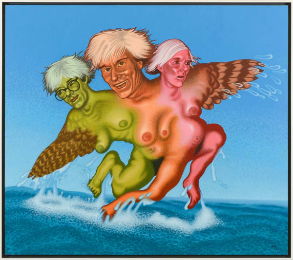 Peter Saul Birth Of Pop, 2005 Acrylic on canvas 168 x 188 cm