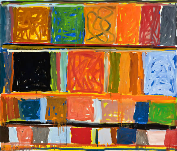 Stanley Whitney Untitled, 1999 Oil on linen 72,5 x 85 in 184,2 x 216 cm