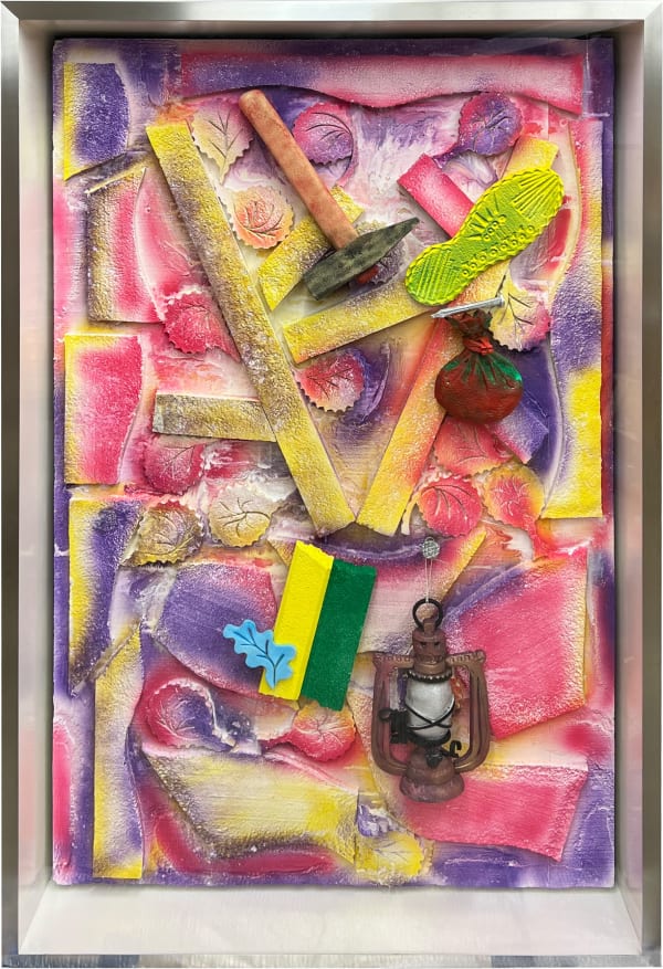 Andreas Slominski xHBy653z, 2007 Polystyrene, wood, metal, paint 227 x 153 x 36 cm