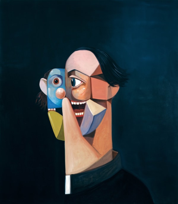 George Condo Cubist priest, 2008 Oil on canvas 215,9 x 190,5 cm