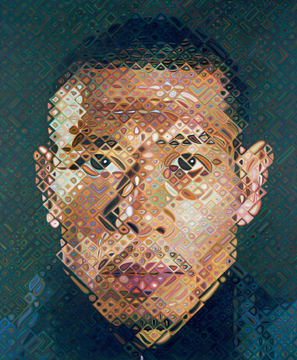 Chuck Close, Zhang Huan I, 2008