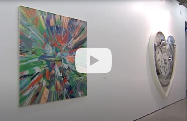 Damien Hirst at Gary Tatintsian Gallery. Culture TV News