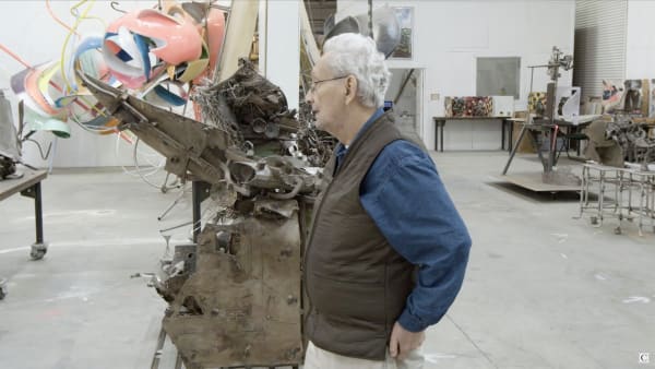 Studio Visit with Artist Frank Stella | Christie's, © Christie's