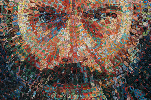 Viewing Room | Chuck Close. Lucas / Mosaic, 2019