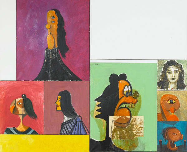 Viewing Room | George Condo. Crazy Cat Combination, 1989–1990