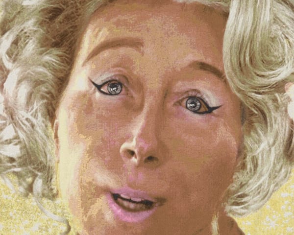 Installation view of the exhibition 'Cindy Sherman – Tapestries', ARoS Aarhus Art Museum © ARoS Aarhus Art Museum and the...